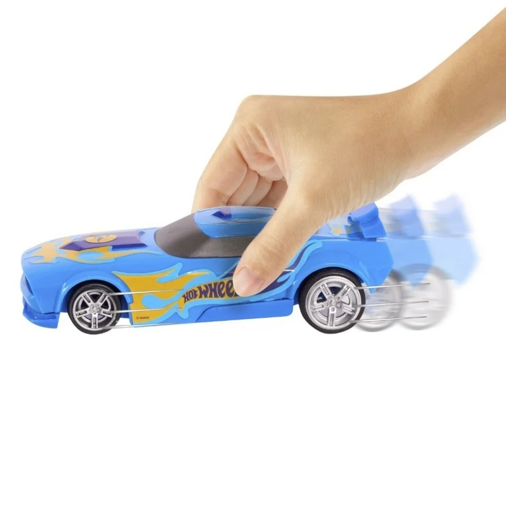 Hot Wheels Lot/2 Boys Pullback‎ Racers Blue & Red Fast Fish Cars